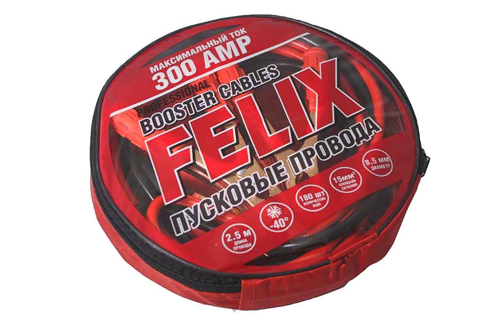 Провода пусковые FELIX 300А