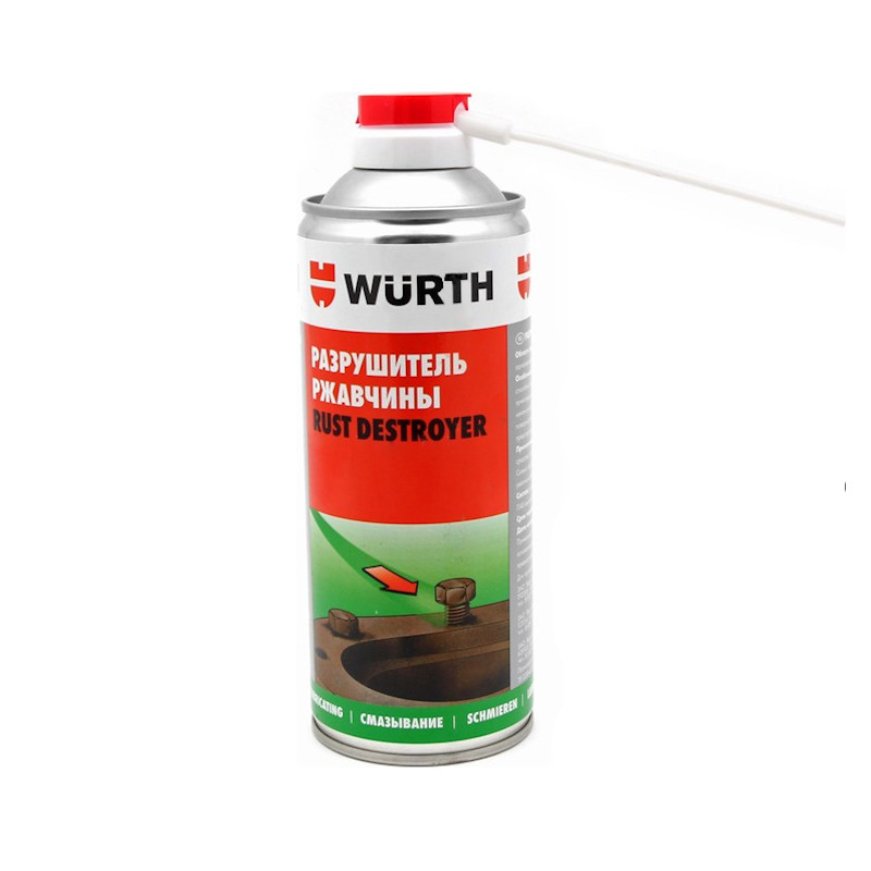 Разрушитель ржавчины RUST DESTROYER 400 мл WURTH 890225