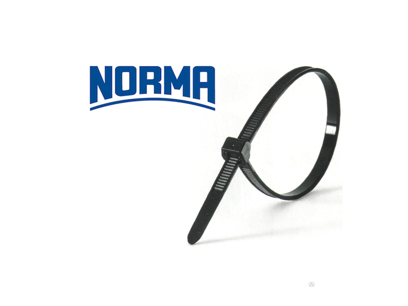 Хомут пластиковый (стяжка) Norma 3,5х290 мм черный