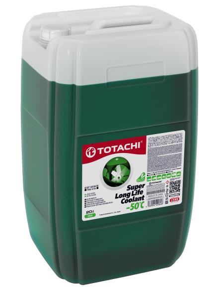 Антифриз TOTACHI SUPER LONG LIFE COOLANT Green зеленый -40°C (20 кг)