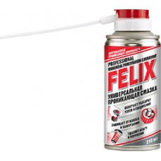 Смазка универсальная проникающая-жидкий ключ FELIX (210мл) аэрозоль
