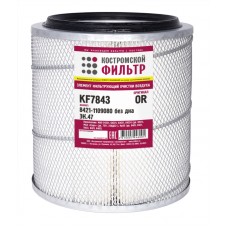 Элемент фильтрующий очистки воздуха KF7843 SP (8421-1109080, ЭК.47) (Difa 4302M) без дна/4