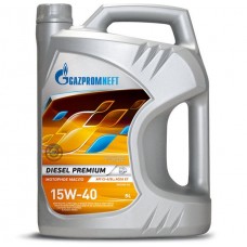 Автомасло 15w40 CI-4/SL GAZPROMNEFT Diesel Premium дизельное 5 л (масло минеральное)