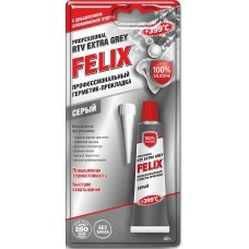 Герметик-прокладка (серый) +супер-клей FELIX 40 гр. (+399°C)